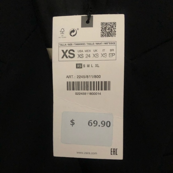 ZARA Double breasted Vest - Picture 4 of 6